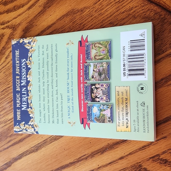 Magic Tree House Merlin Missions #16 A ghost tale for Christmas - Picture 2 of 4